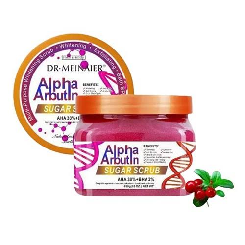 Alpha Abutin body scrub
