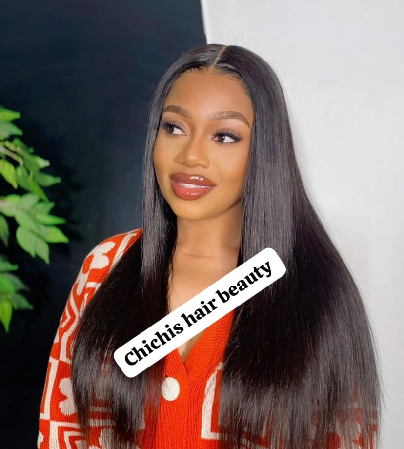 24” 4by4 Closure Wig