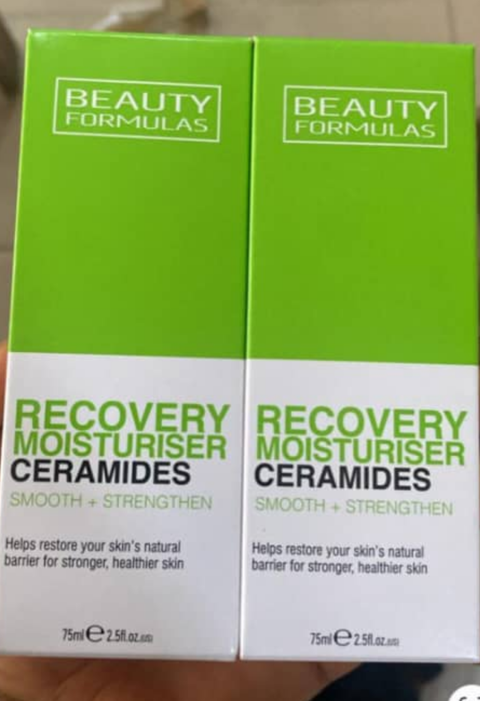 Ceramide face moisturizer