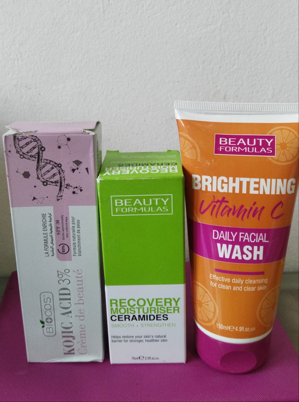 Stubborn dark spots combo