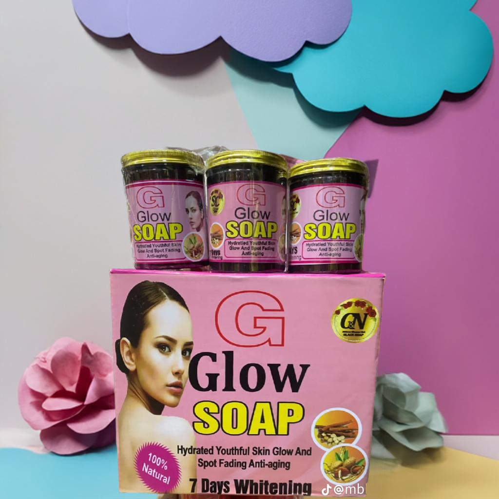G glow molato whiting soap